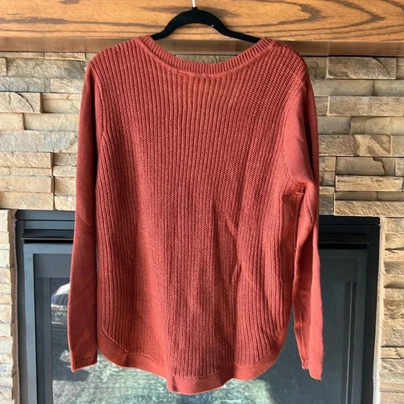 NWT RD Style Knit Womens Sweater Rust Color Size XXL - Picture 12 of 16